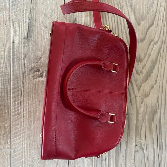 Talbots Red Crossbody Bag - Picture 2 of 6